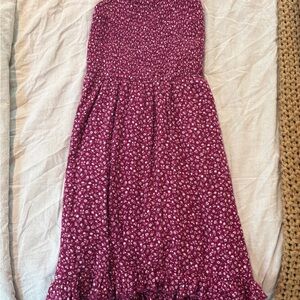 Abercrombie Kids Purple Floral Dress